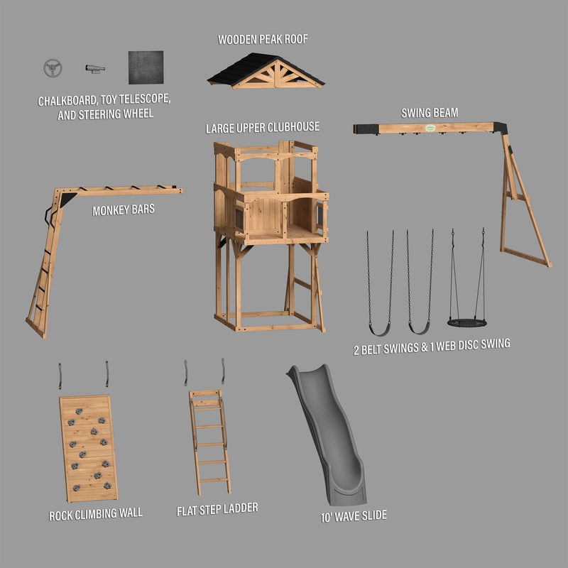 Dover Bay Swing Set specifications