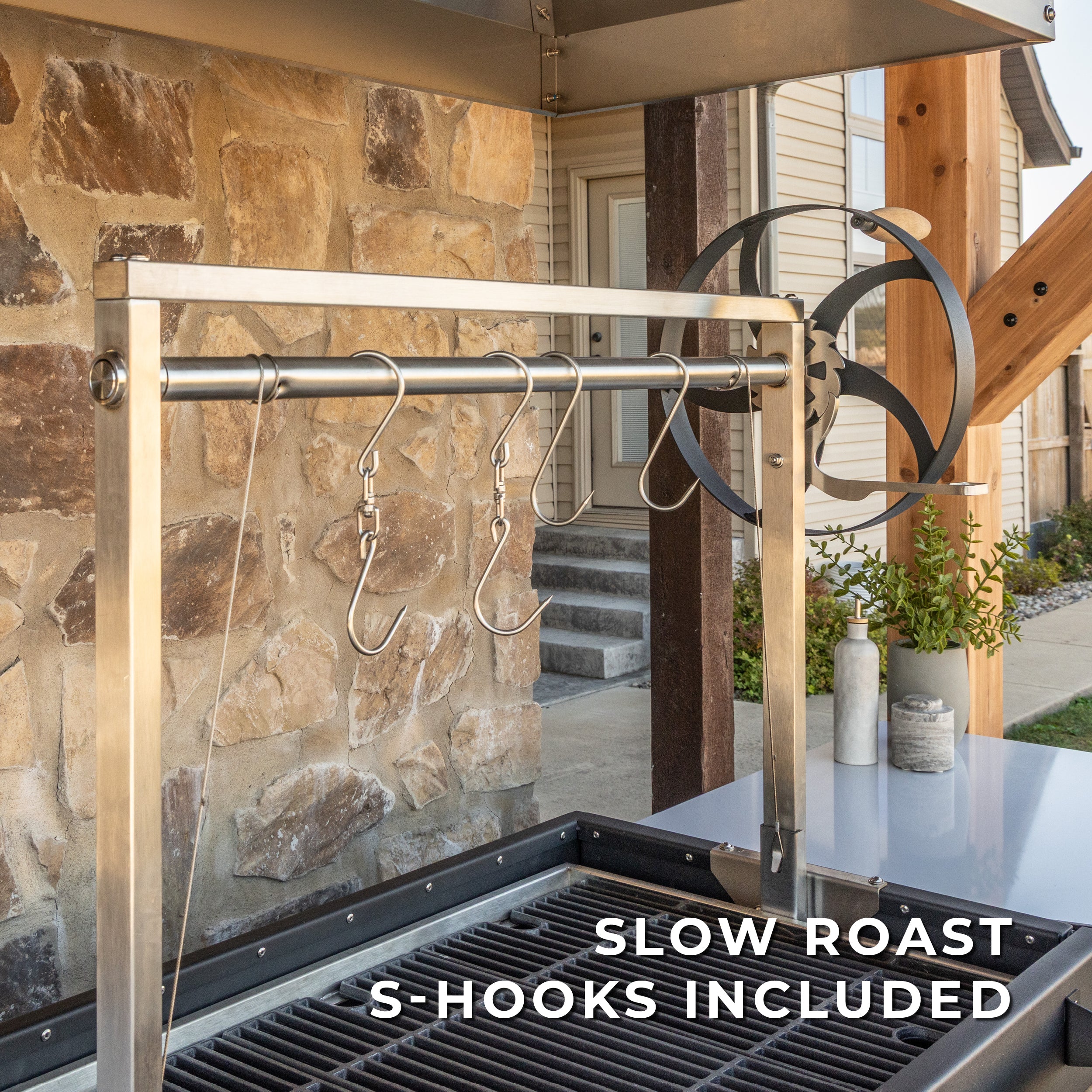 Timber Rock Outdoor Argentine Grill Cook Station