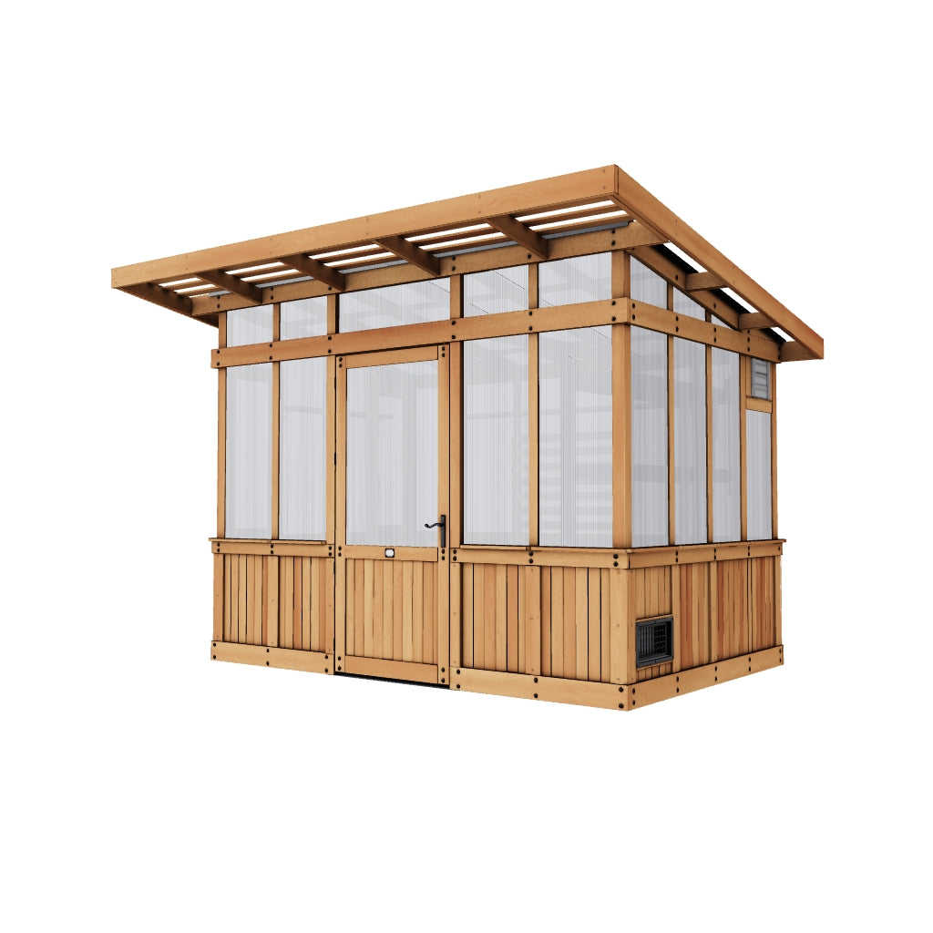 11x7 Poppy Greenhouse 3D