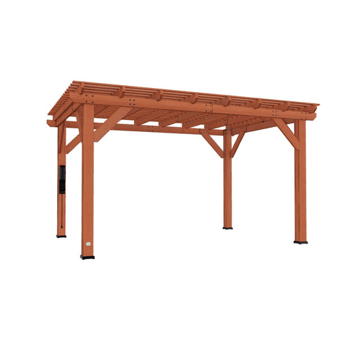 14x10 Delray Pergola 3D Model