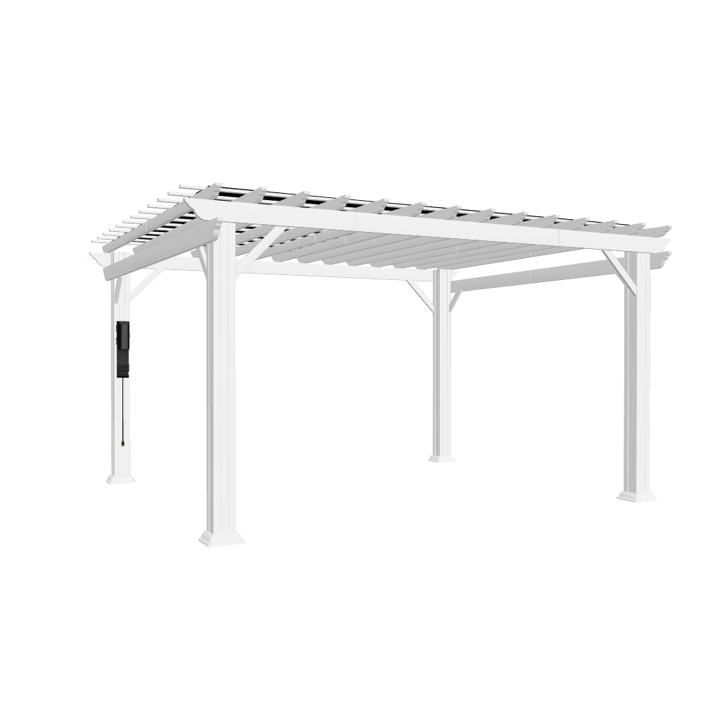 Stratford 14x12 Pergola – White
