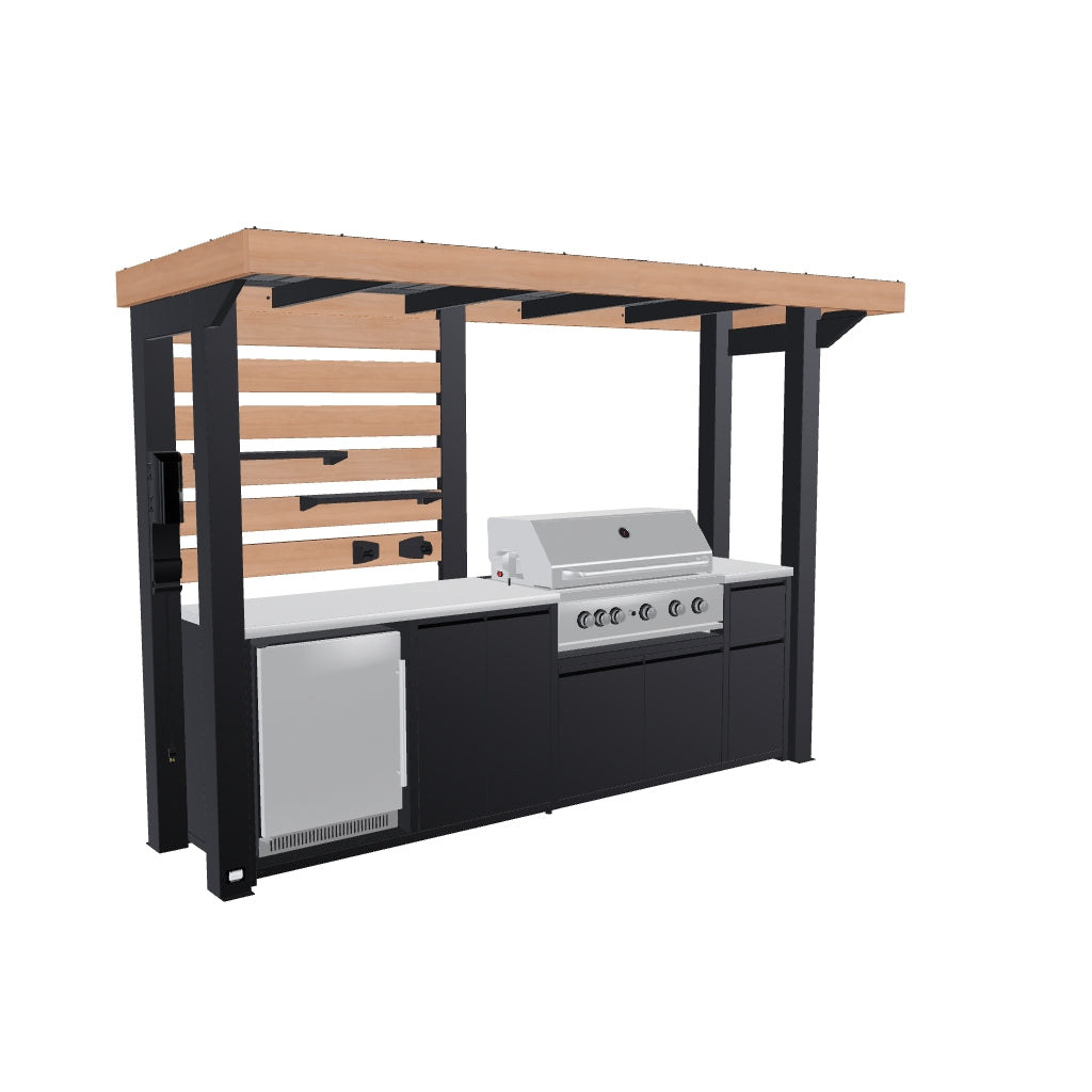 Fusion Flame Outdoor Kitchen