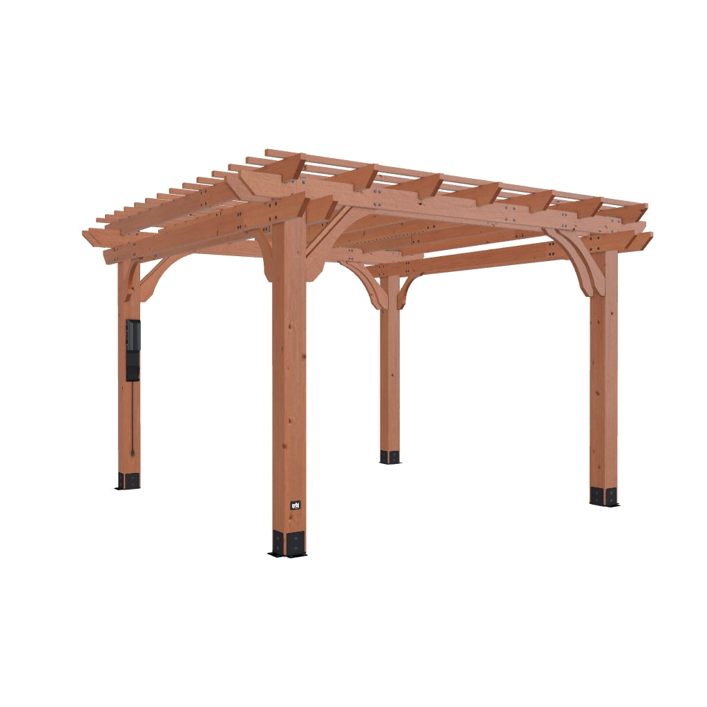 12x12 Beaumont Pergola 3D Model