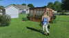 Zalie cedar greenhouse walk through video showing the design and features.
