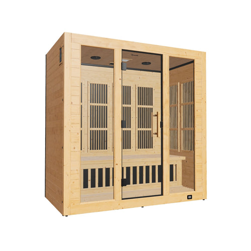 Rylan Indoor Infrared Sauna – 4 Person | stacked
