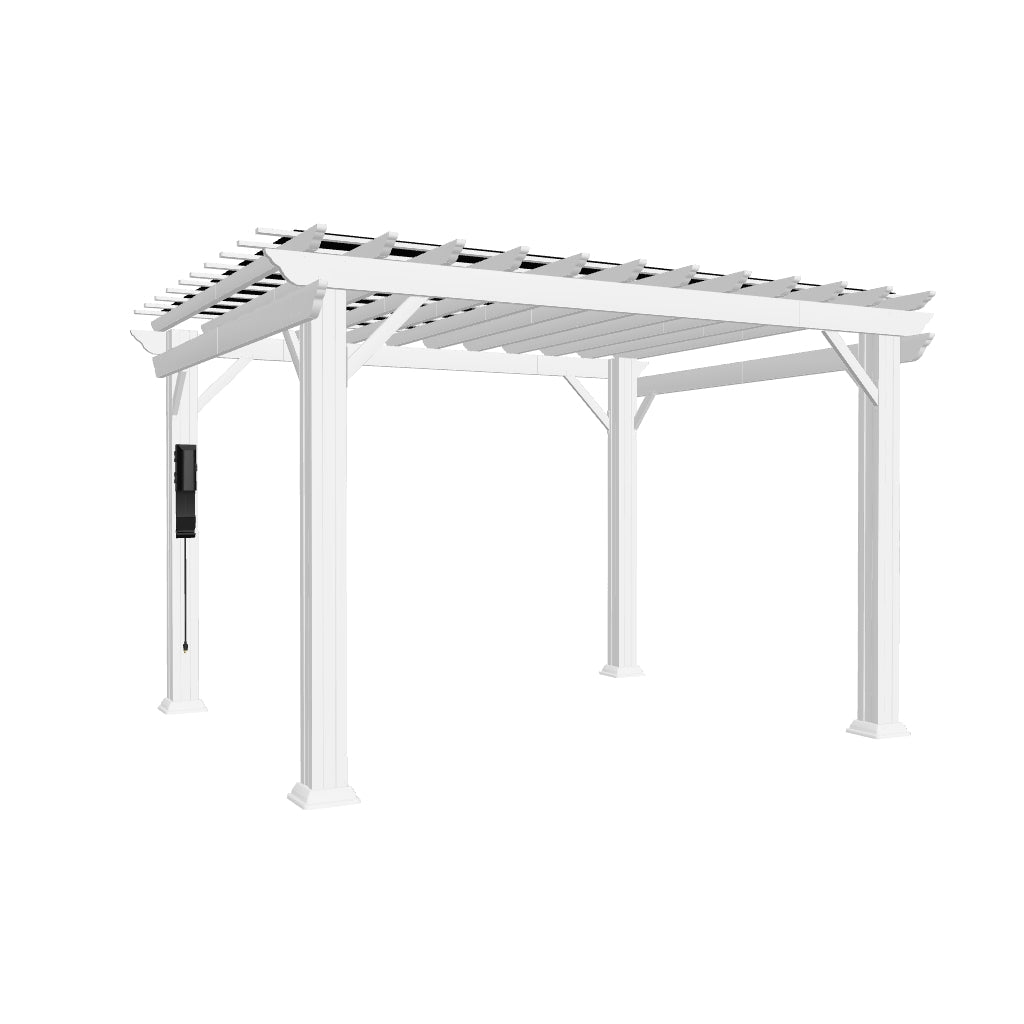 Stratford 12x10 Pergola – White