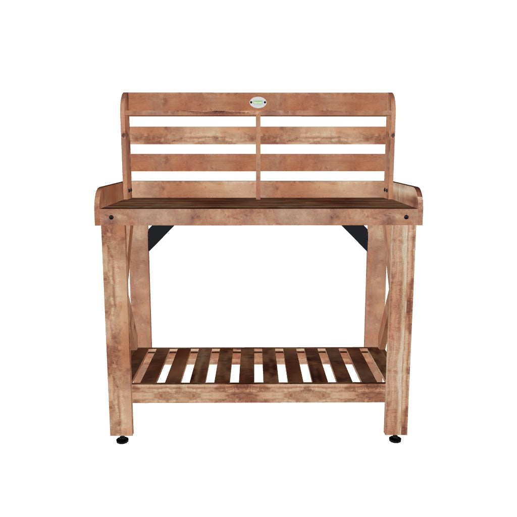 Potting Table Acacia 3D Model