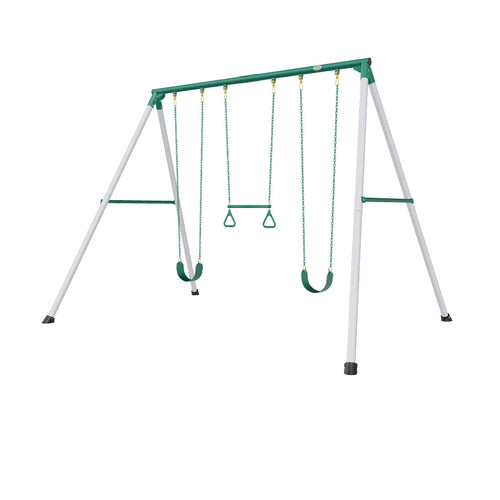 Big Brutus Heavy-Duty Metal A-Frame Swing Set 3D Model