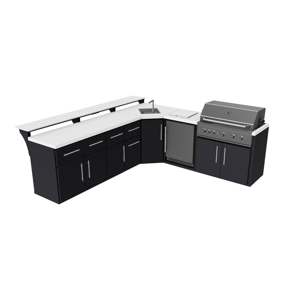 Emory Outdoor Kitchen Right