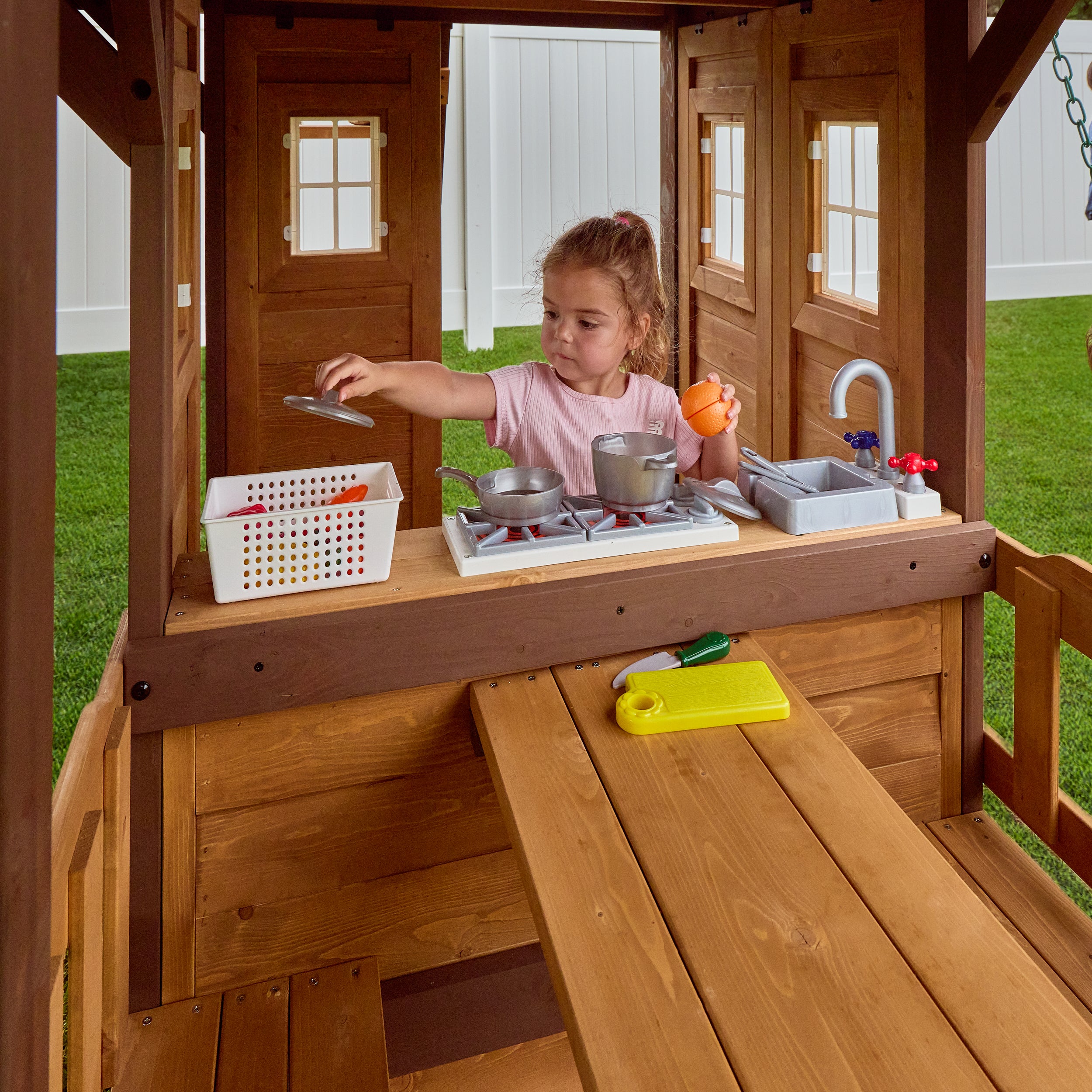 Spruce Hollow Swing Set