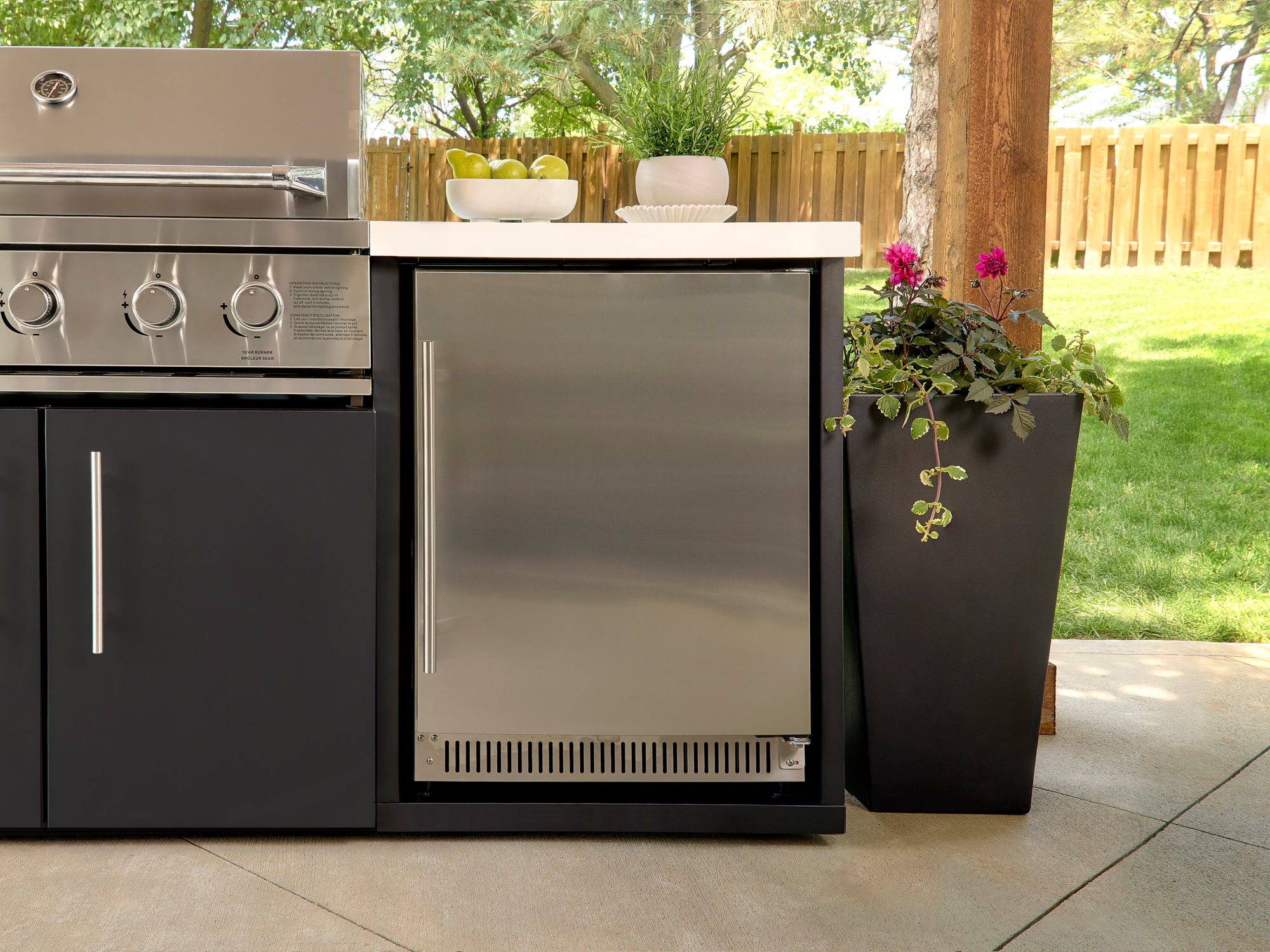 Emory 9' Outdoor Kitchen Island