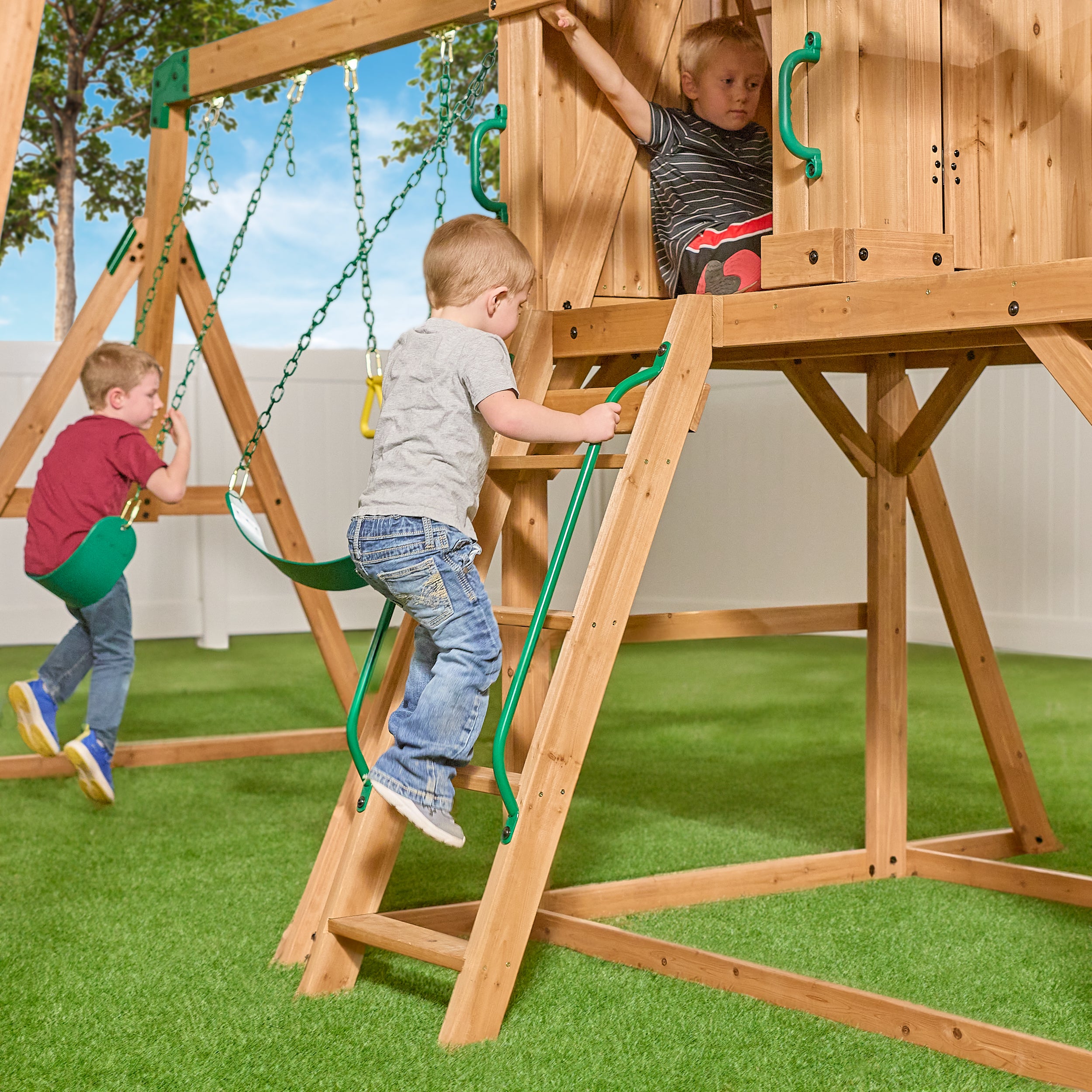 Edgewood Swing Set