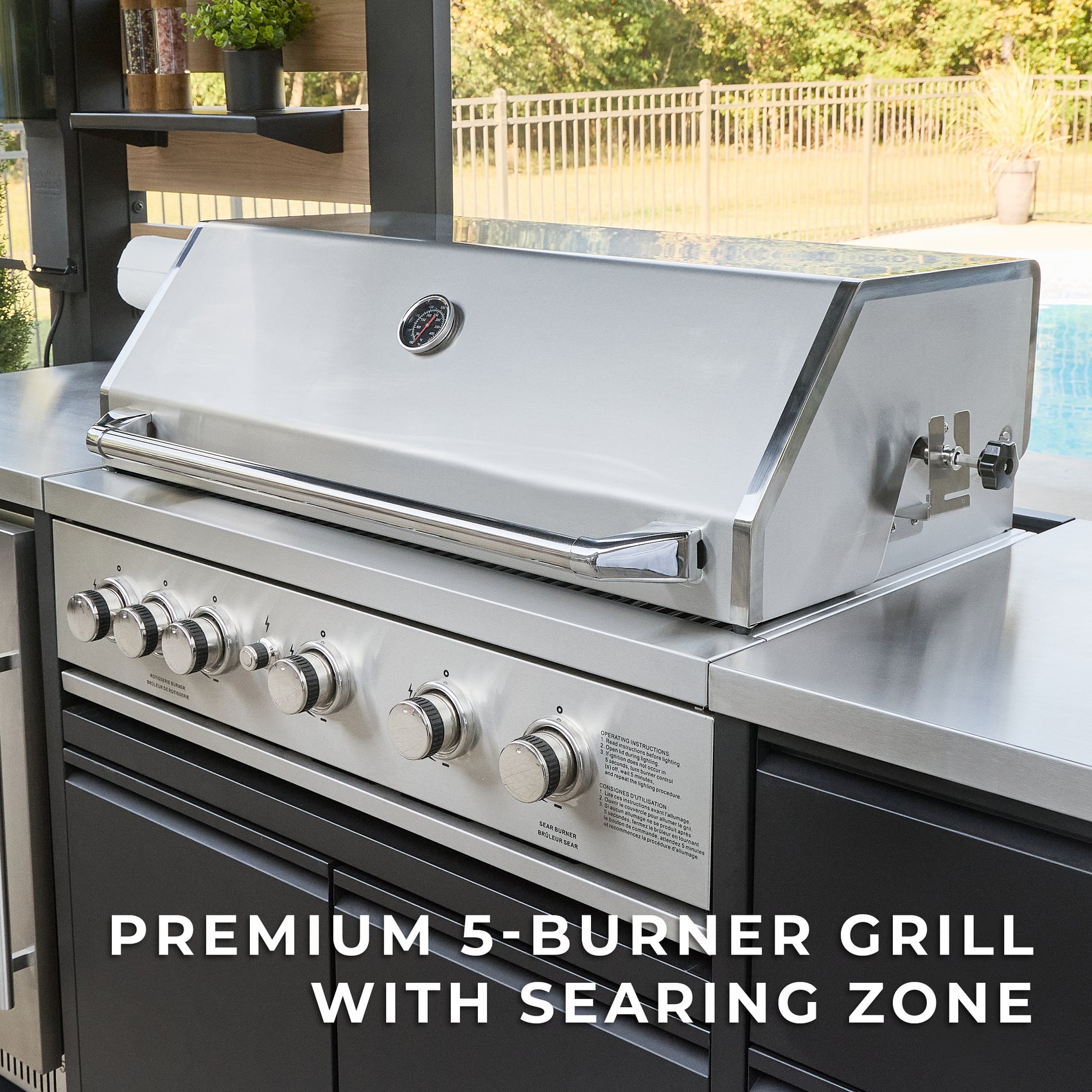 Fusion Flame 2 Outdoor Kitchen