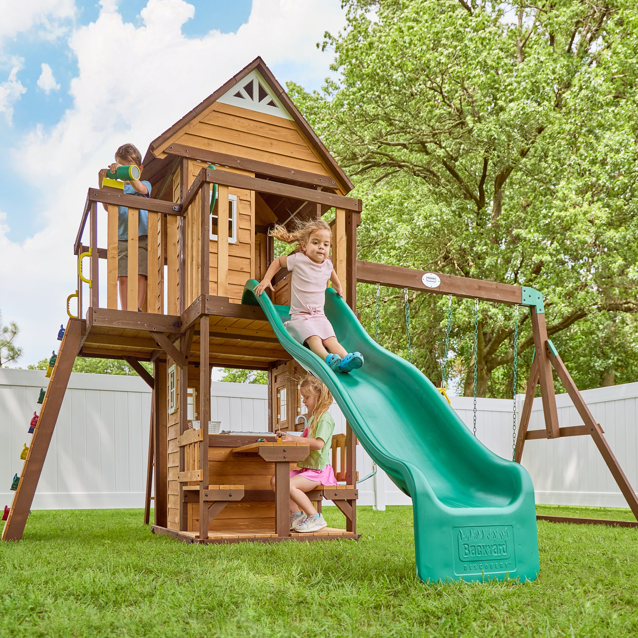 Spruce Hollow Swing Set