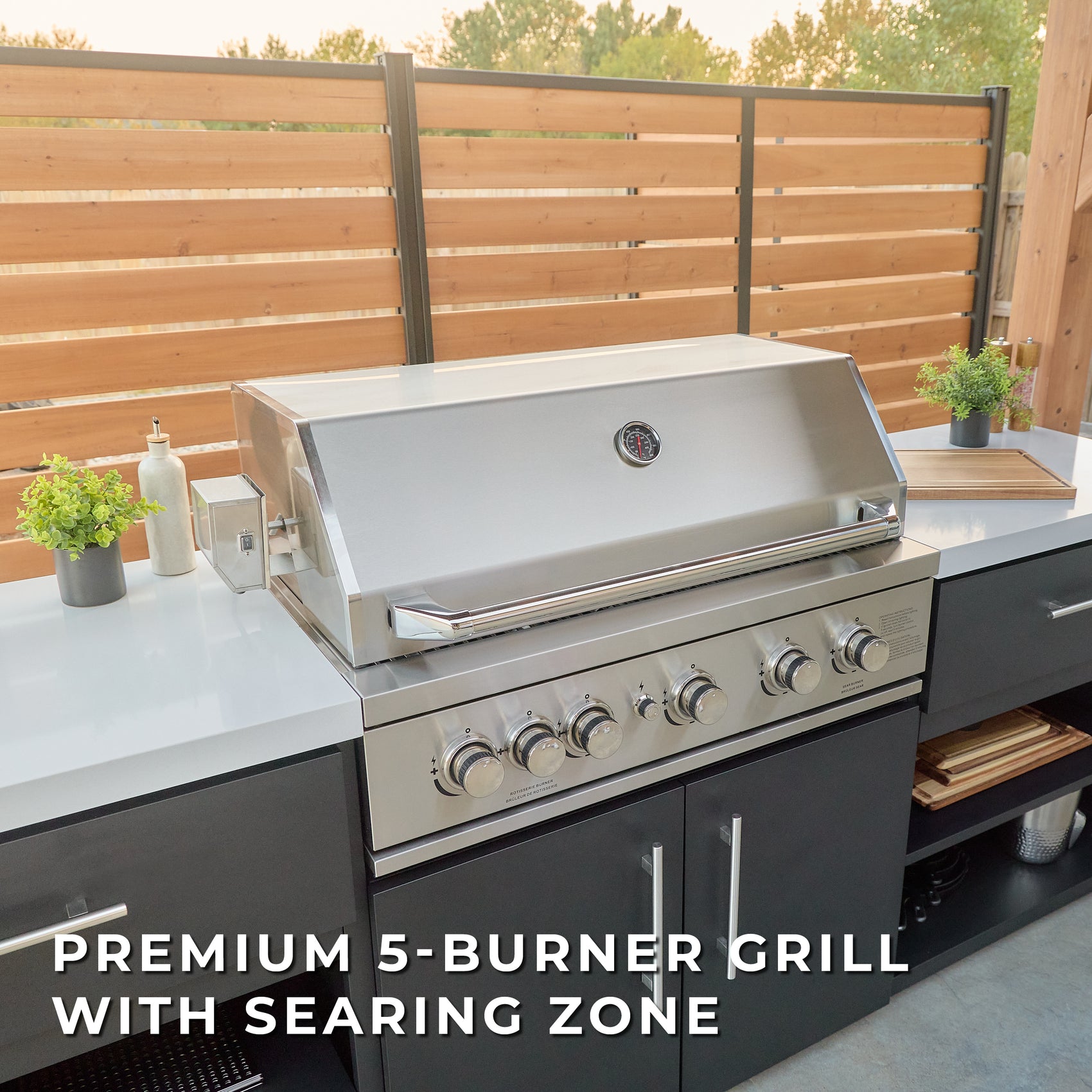 Timber Rock Outdoor Grill Cook Station