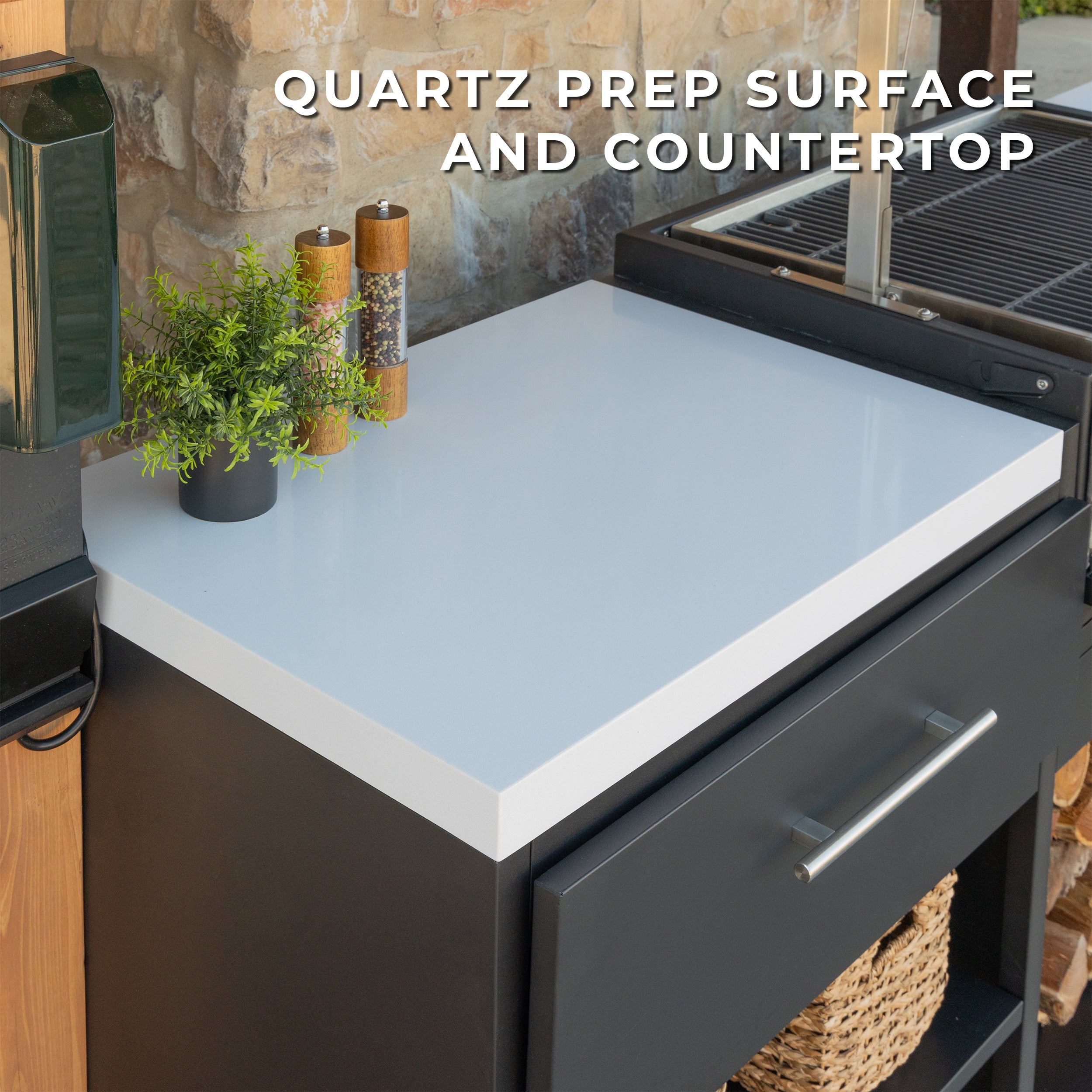 Timber Rock Outdoor Argentine Grill Cook Station