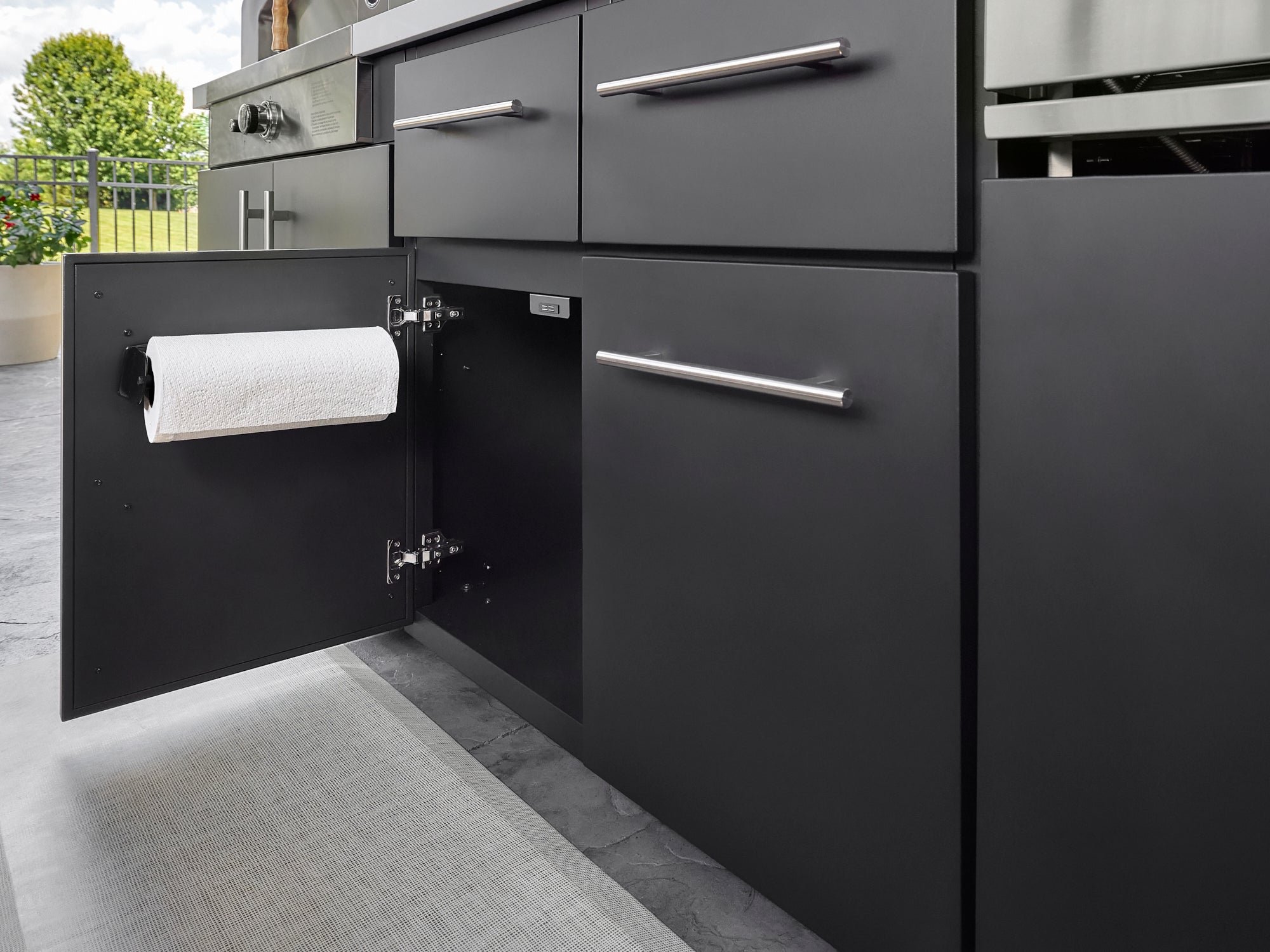 Emory 12' | Outdoor Kitchen Island with Built-In Grill & Pizza Oven