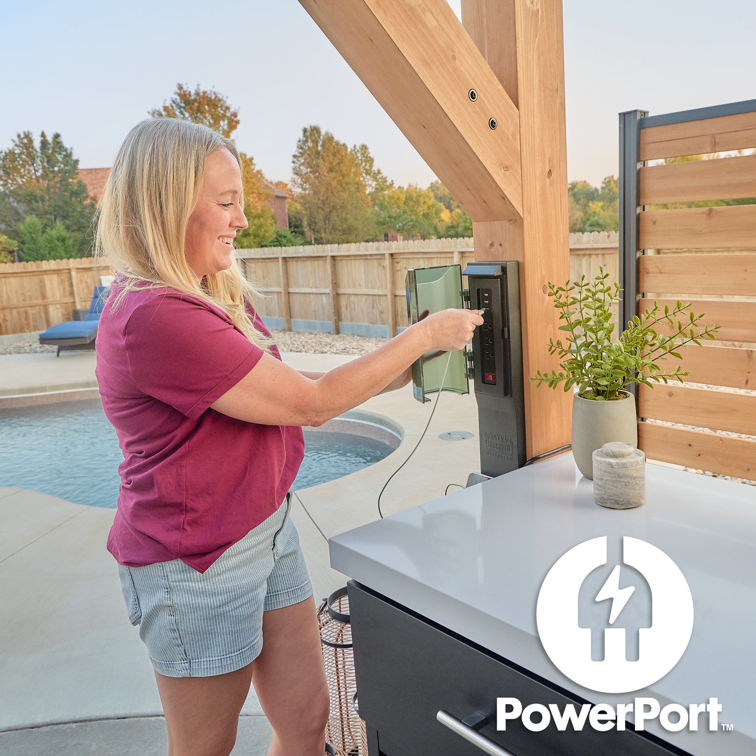 Timber Rock Outdoor Grill Cook Station