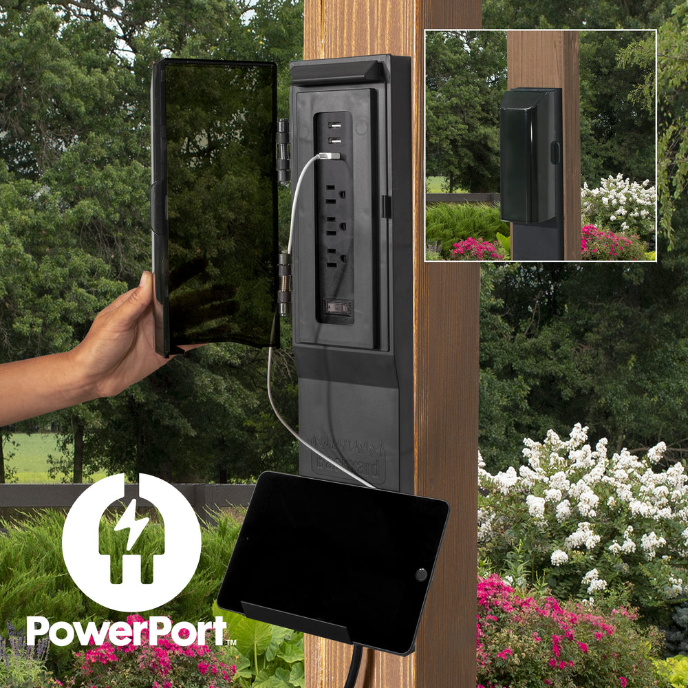 14x12 Norwood PowerPort - charges phones and ipads