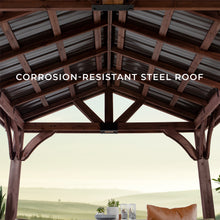 Load image into Gallery viewer, Arlington 12x12 Gazebo Corrosion-Resistant Steel Roof

