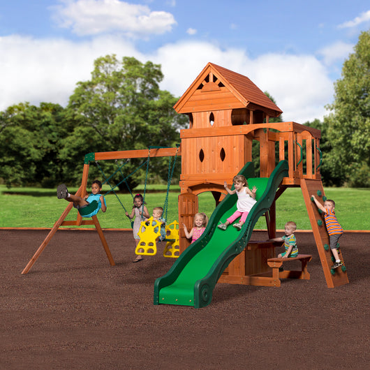 Backyard Discovery Playsets - Monterey Wooden Swing Set #main