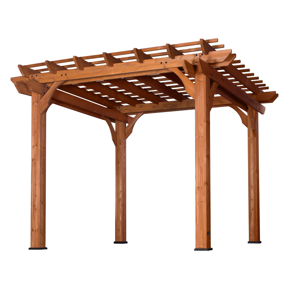 10x10 Wooden Pergola Backyard Discovery 10x10-wooden-pergola-backyard-discovery