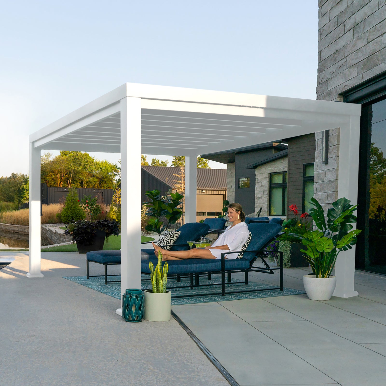 Load image into Gallery viewer, 12x10 Windham Pergola Pool
