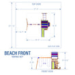 
                            
                              Load image into Gallery viewer, Beach Front Diagram
                            
                          