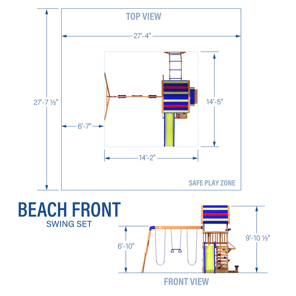 Beach Front Diagram