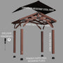 Load image into Gallery viewer, Brindlewood 12x10 Gazebo Exploded View
