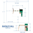 
                            
                              Load image into Gallery viewer, Buckley Hill Swing Set Diagram
                            
                          