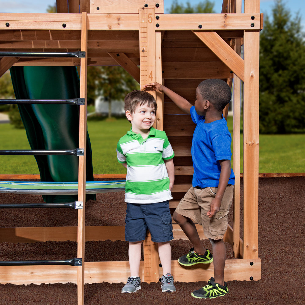 Backyard Discovery Playsets - Caribbean Wooden Swing Set