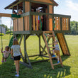 
                            
                              Load image into Gallery viewer, Eagles Nest Elite Wooden Swing Set
                            
                          