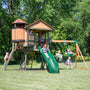 Load image into Gallery viewer, Eagles Nest Elite Wooden Swing Set#main
