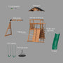 Load image into Gallery viewer, Endeavor Swing Set Exploded View
