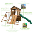 
                            
                              Load image into Gallery viewer, Endeavor Swing Set Features
                            
                          