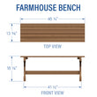 
                            
                              Load image into Gallery viewer, Famhouse Bench Diagram
                            
                          