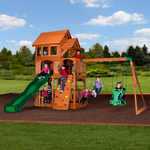 Backyard Discovery Playsets - Liberty II Wooden Swing Set #main