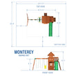 
                            
                              Load image into Gallery viewer, Monterey Swing Set Diagram
                            
                          