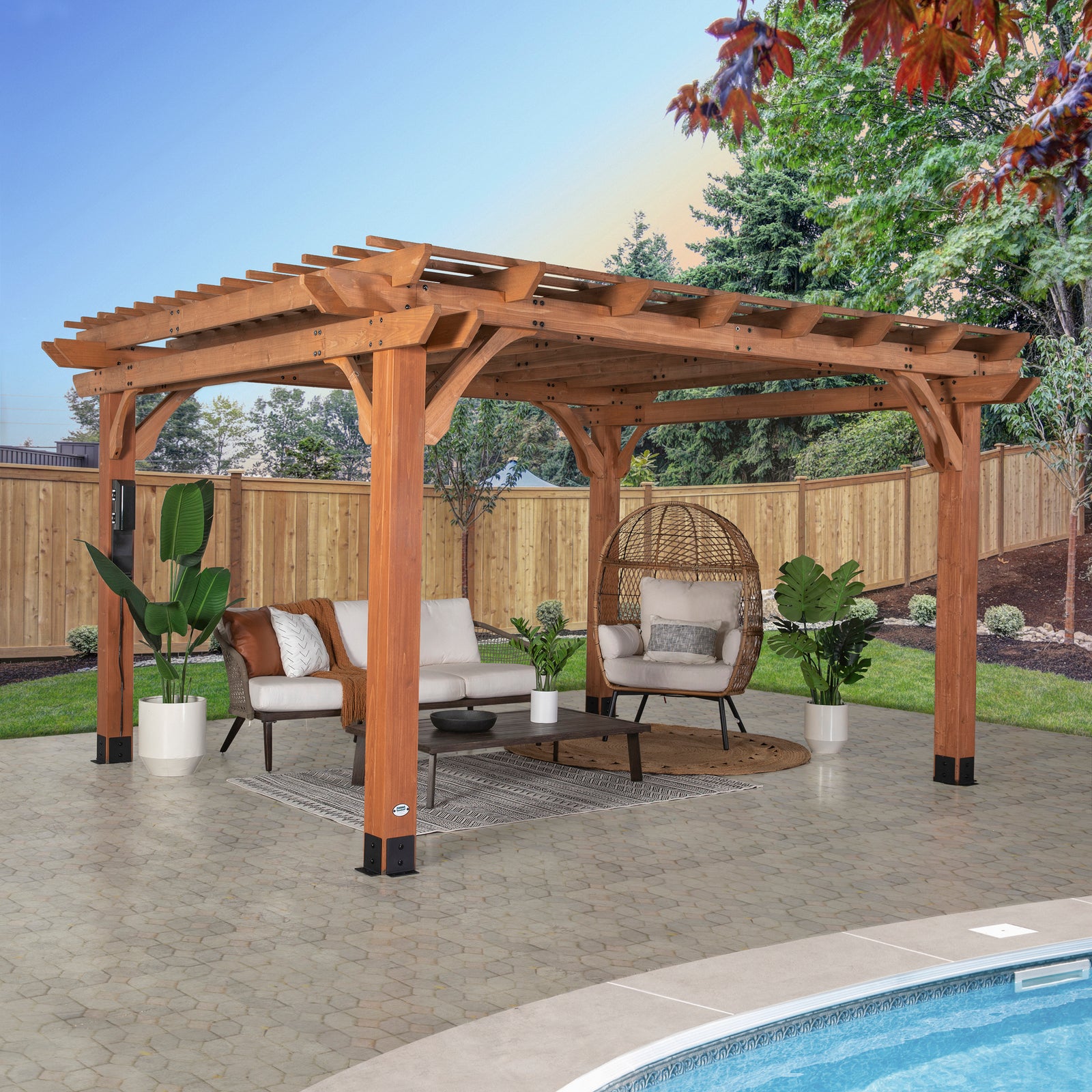 Load image into Gallery viewer, 14x12 Beaumont Pergola #main
