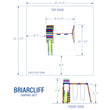 
                            
                              Load image into Gallery viewer, Briarcliff Swing Set Diagram
                            
                          