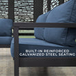 
                            
                              Load image into Gallery viewer, Glendale Modern Steel Pergola Seating
                            
                          