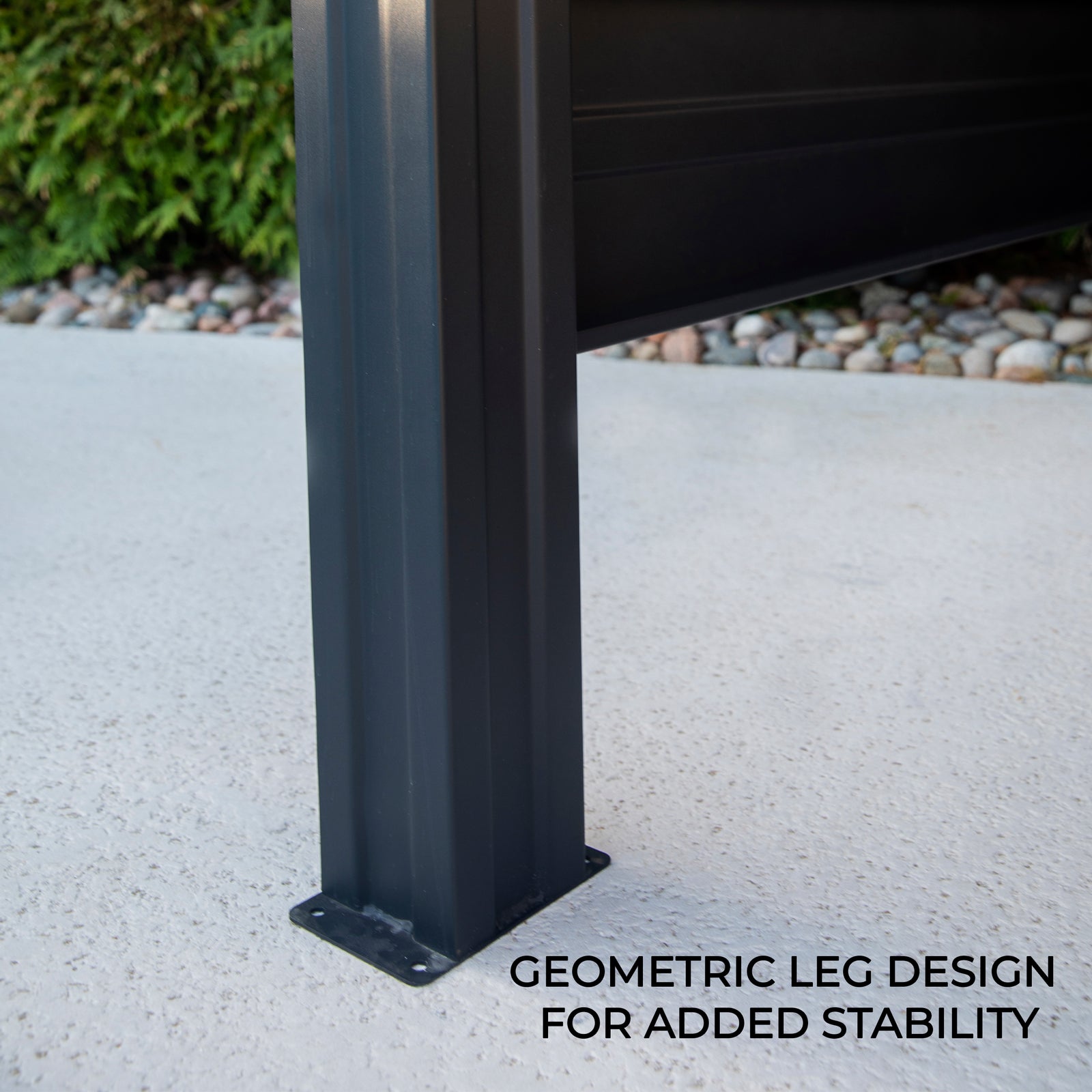 Load image into Gallery viewer, Rockport XL Steel Grill Gazebo - geometric leg design for added Stability
