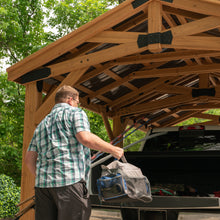 Load image into Gallery viewer, Norwood 20x12 Carport Gazebo Truck parked
