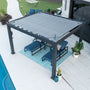 Load image into Gallery viewer, 12x10 Trenton Modern Steel Pergola With Sail Shade Soft Canopy

