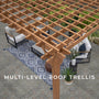 Load image into Gallery viewer, 14x12 Beaumont Pergola Trellis
