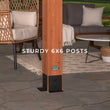 
                            
                              Load image into Gallery viewer, 20x12 Beaumont Pergola Sturdy Post
                            
                          