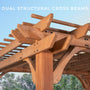 Load image into Gallery viewer, 14x12 Beaumont Pergola Outside Corner
