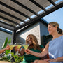 Load image into Gallery viewer, 14x12 Trenton Modern Steel Pergola Sail Shade Soft Canopy
