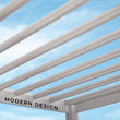 
                            
                              Load image into Gallery viewer, 12x10 Windham Modern Steel Pergola Design
                            
                          